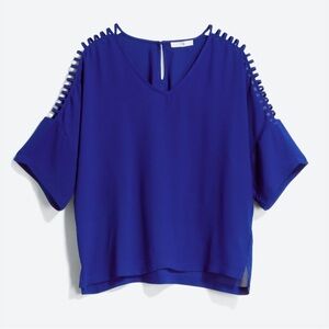 Ladder Trim Blouse